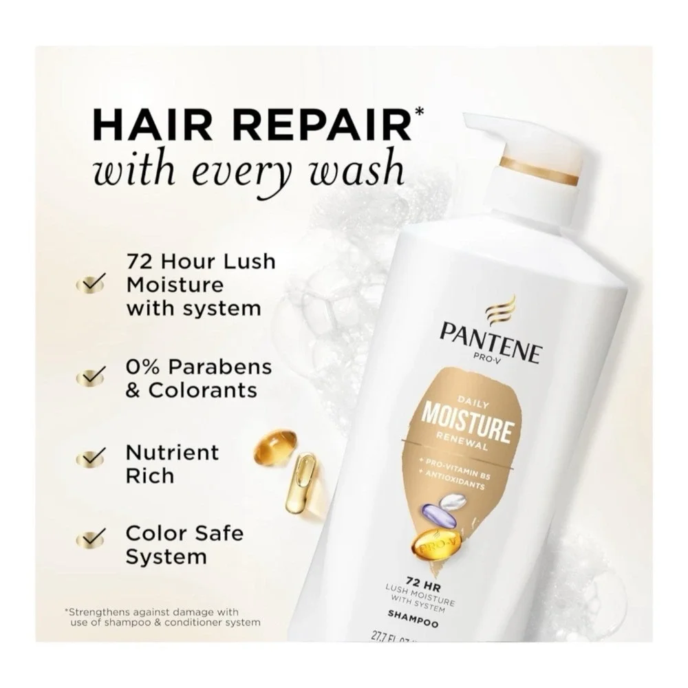 Pantene - Daily Moisture Renewal 2in1 (27.7oz x2) - Pro-V Set